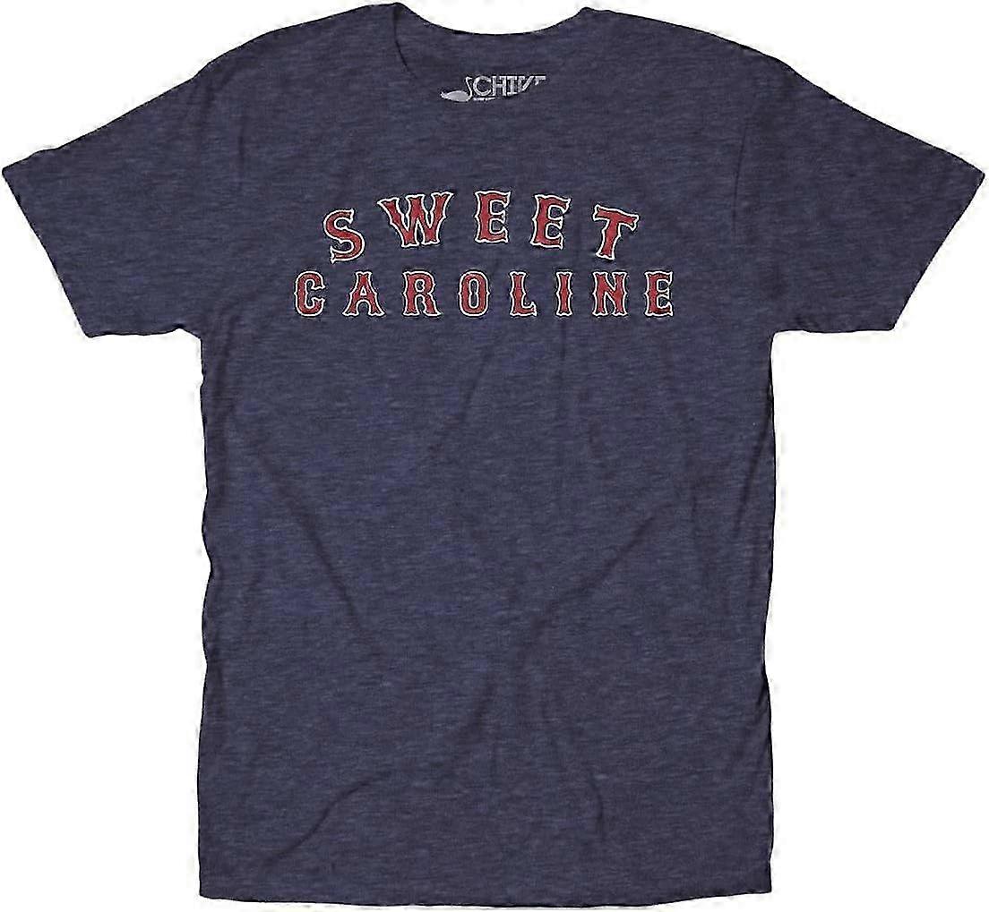 Mäns Sweet Caroline Tee Retro trendigt material