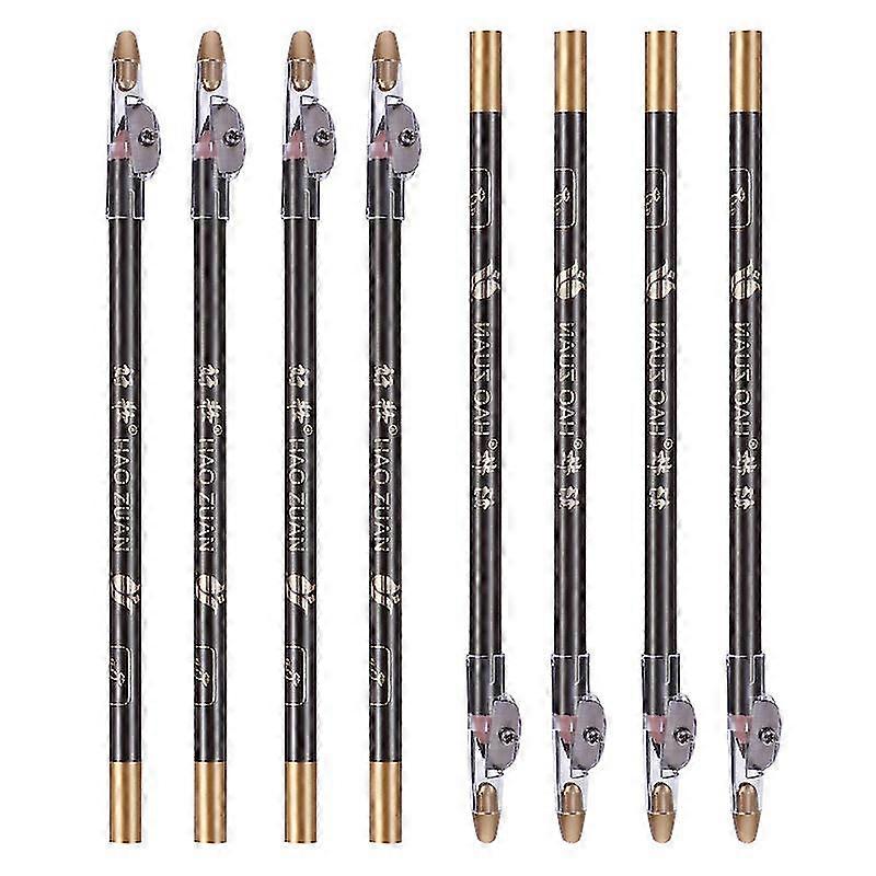 8pcs lápiz de cejas con sacapuntas-c