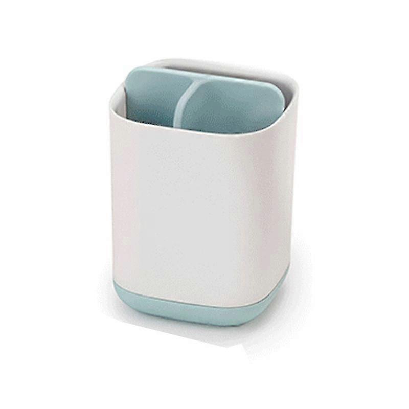 Bathroom Easy-store Toothbrush Caddy, Slim Compact Soap Dish(1 Pcs, Green)