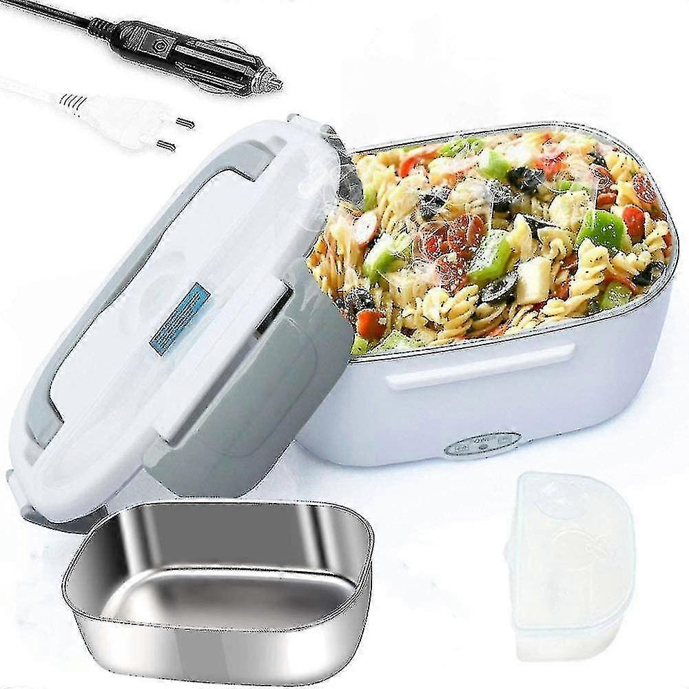 Electric Lunch Box | Box Heater Warmer 2 In 1 | With 1.5l Detachable Container