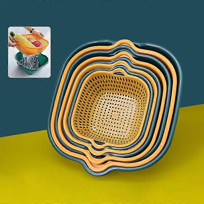 8 In 1 Drain Basket Vegetable Washing Basket