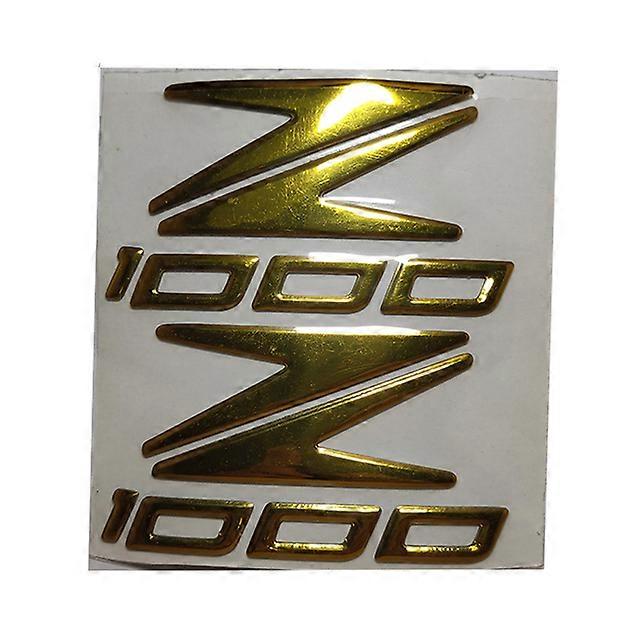 Motorcycle 3D Emblem Badge Decal Tank Wheel Z1000 Vehicle Decals Soft Reflective Decal For Kawasaki Z1000 Z 1000