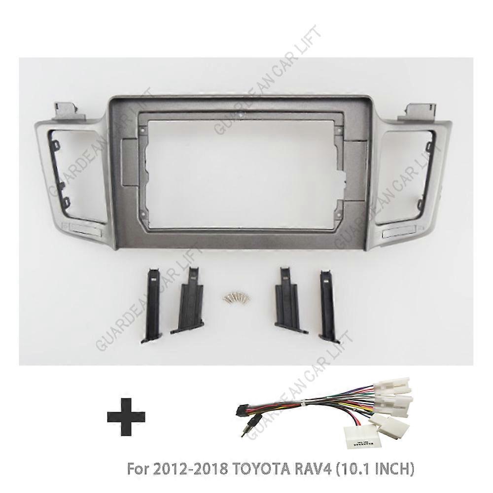 For TOYOTA RAV4 2012-2018(9Inch/10.1Inch) Car Radio Fascias GPS MP5 Android Stereo Player 2 Din Head Unit Panel Dash Frame Trim