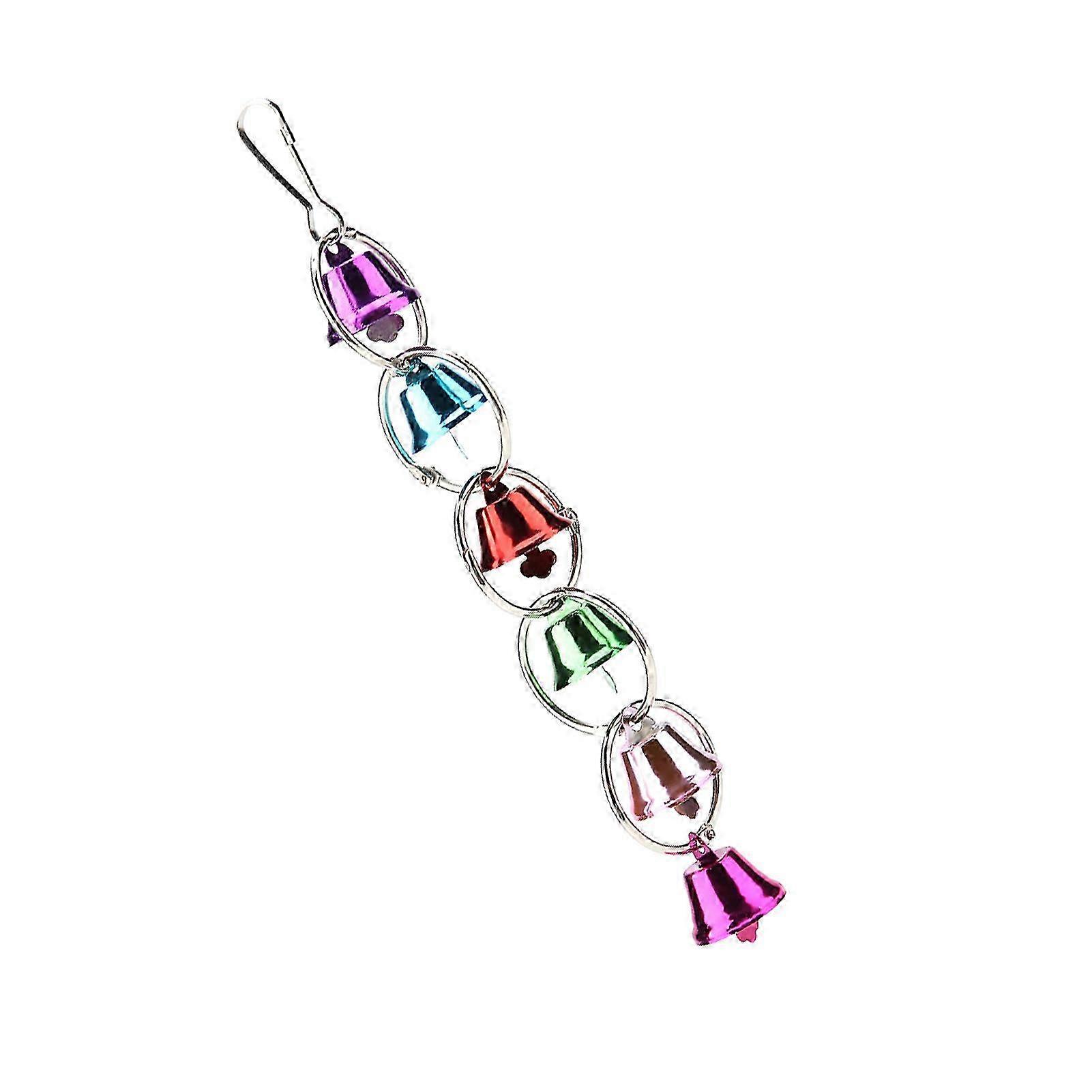Parrot Toys with Hanging Bells for Birds - Ideal Toys for Parrots and Pet Birds