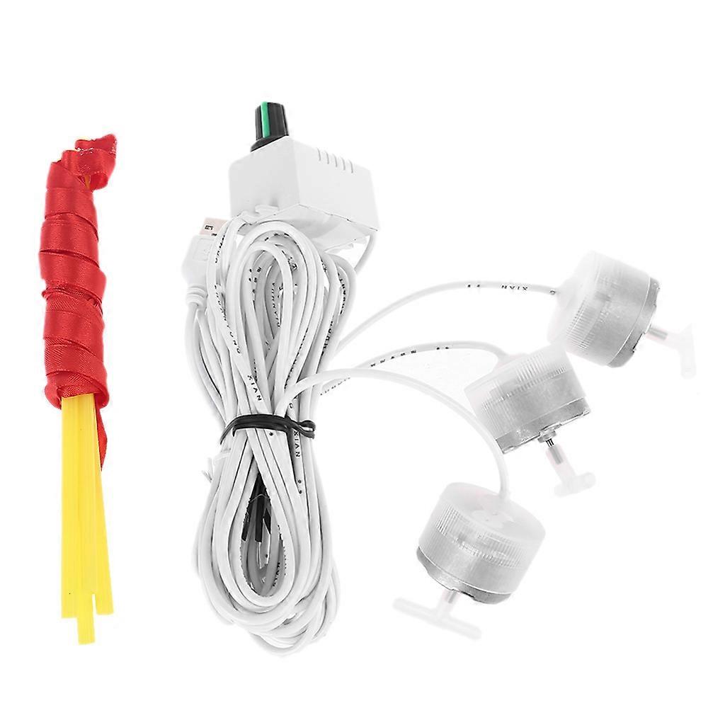 Fly Bugs Repellent Ceiling Fan ON OFF Switch 327cm Power Cable USB Powered