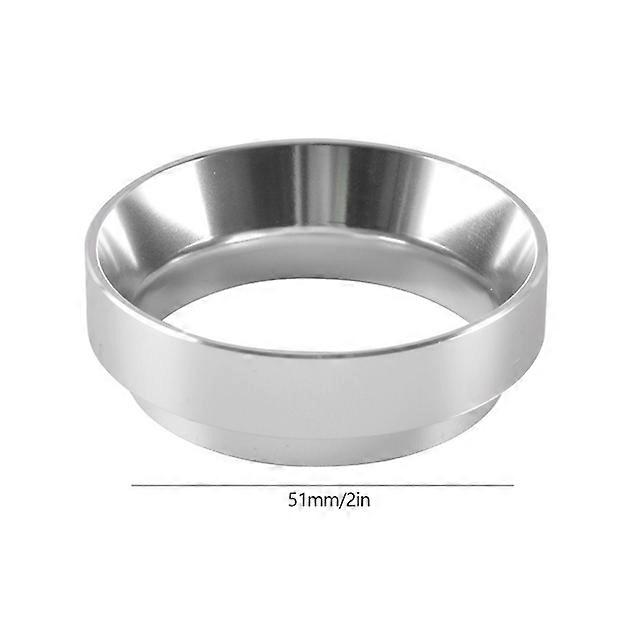 Magnetic Aluminum Dosing Ring Cup Funnel 58MM/53MM/51MM Filter Brewing Bowl Coffee Powder Basket Portafilter Delonghi Sunbeam