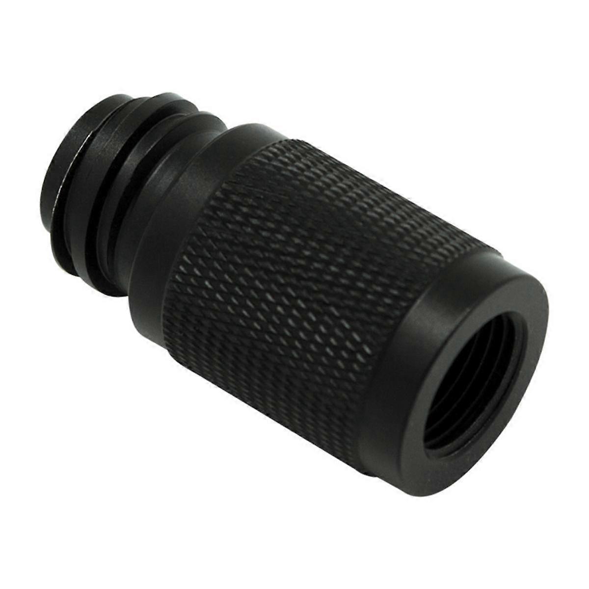 CO2 Cylinder Adapter Check Valve 5/8-18UNF to TR21-4 Conversion Kit for Black