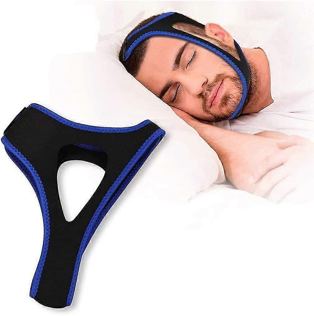 Anti-snoring Chin Strap - Stop Snoring Solution - Adjustable And Comfortable