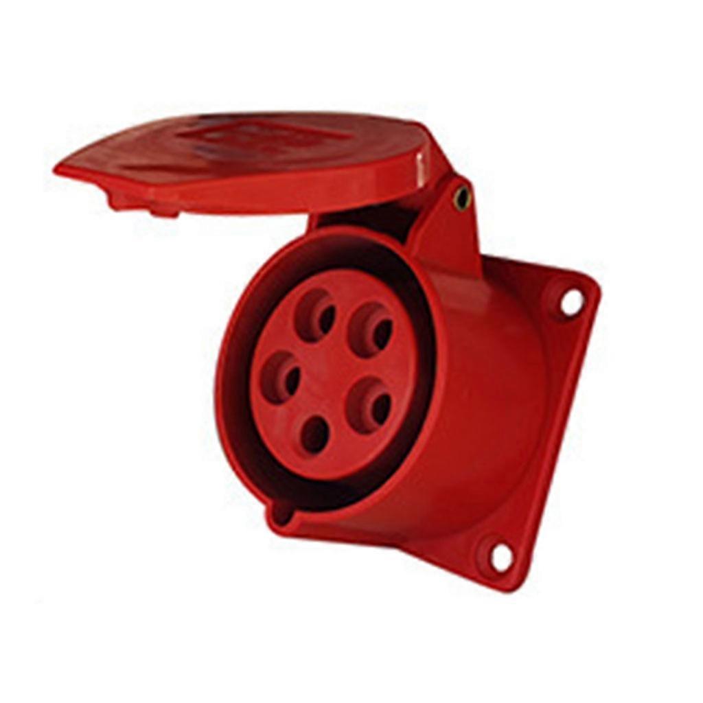 Locking Plug Outlet Industrial Plug Socket Strong Electrical Conductivity