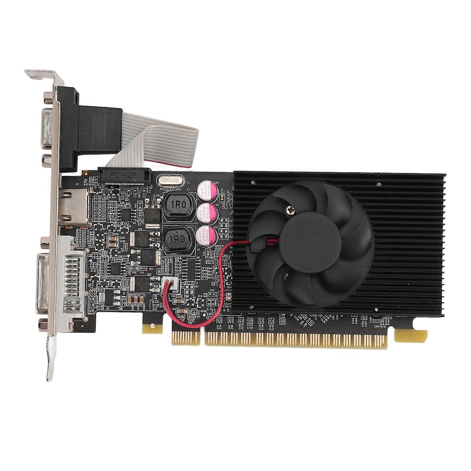 2GB DDR3 64BIT PCI E Graphics Card 2560X1600 Resolution Silent Desktop Computer Gaming Graphics Card for Windows 10 11 7 8