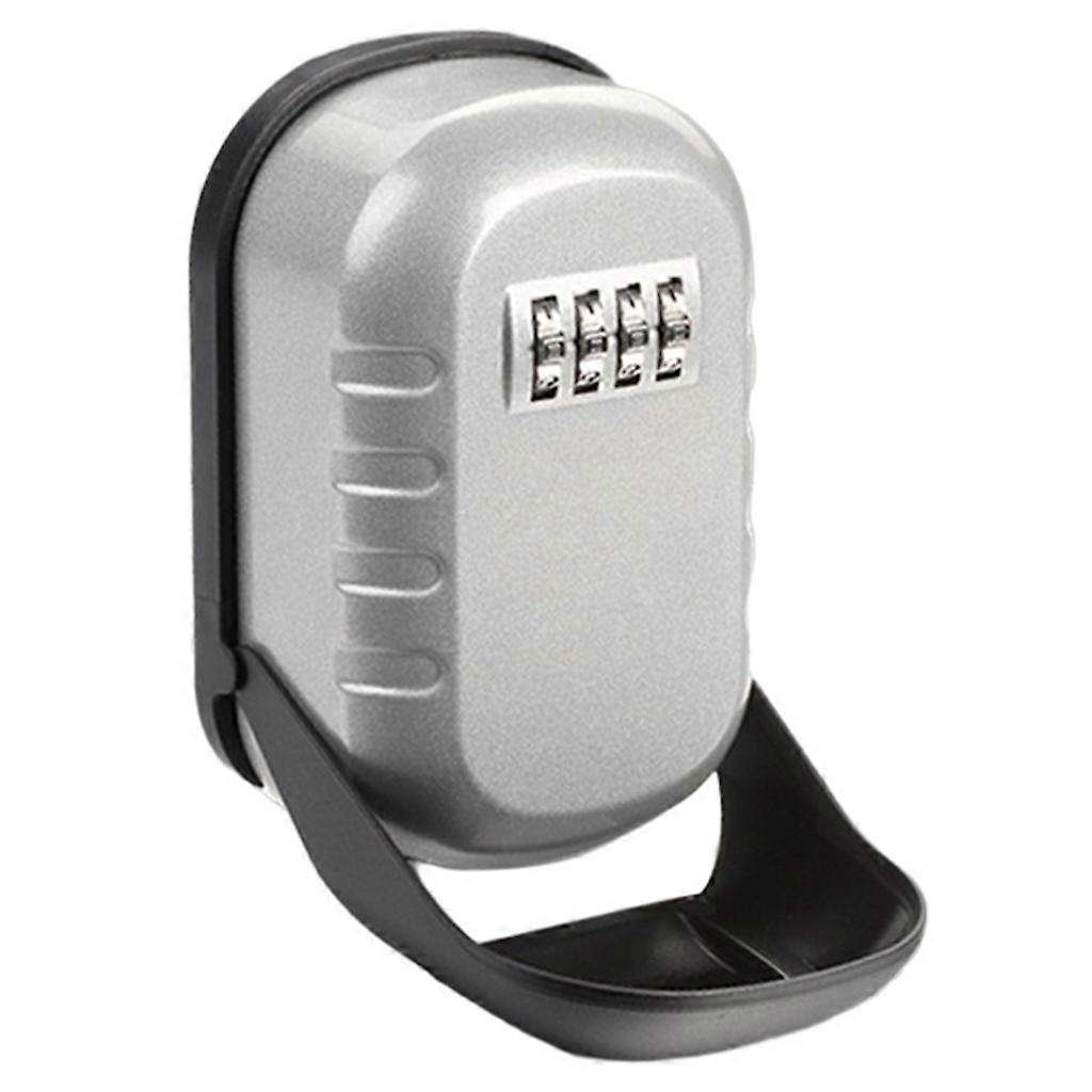 Key Lock Box 4 Digit Combination Password Security Code Wall Mounted Lock Box