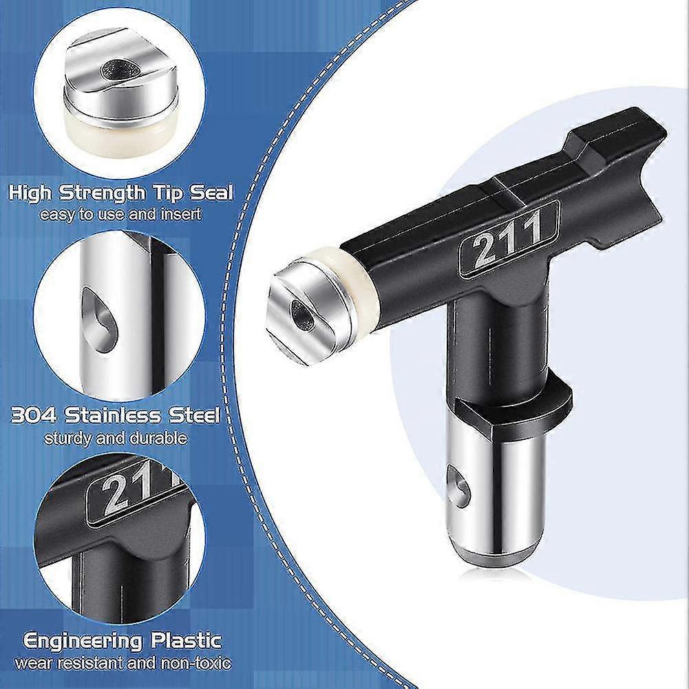 14pcs Spray Tips Airless Paint Sprayer Tips With Airless Paint Sprayer Tip Or Airless Spraying Mach -aoba