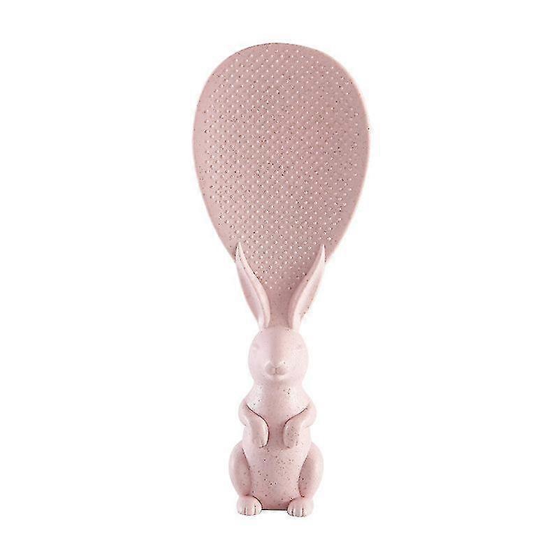 Wheat straw rice spoon bottom solid Nordic powder