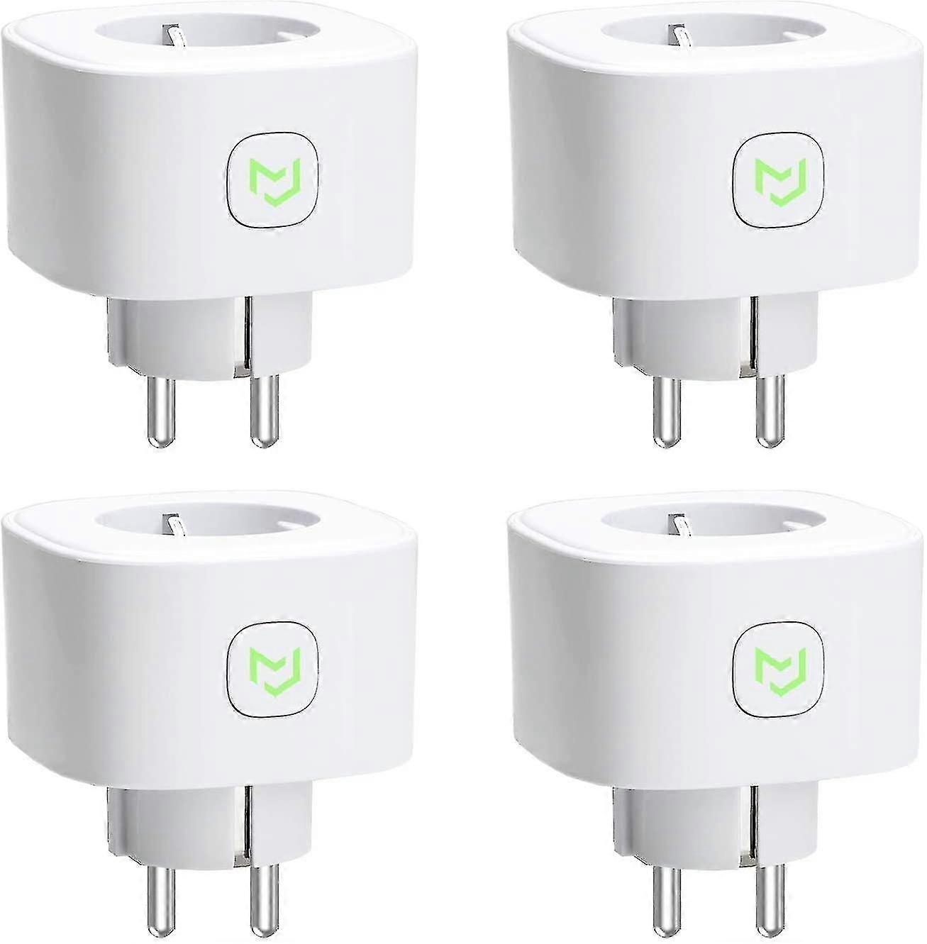 Smart Socket, Alexa Socket 16a Intelligenter Wifi Plug 2,4 GHz Kompatibel