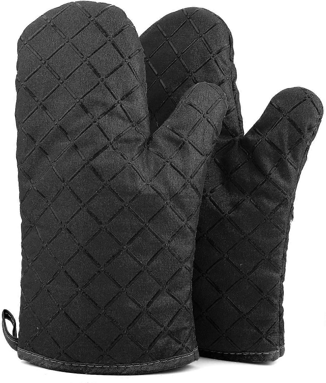 Oven Gloves, Kitchen Gloves, Heat Resistant Thickened Gloves