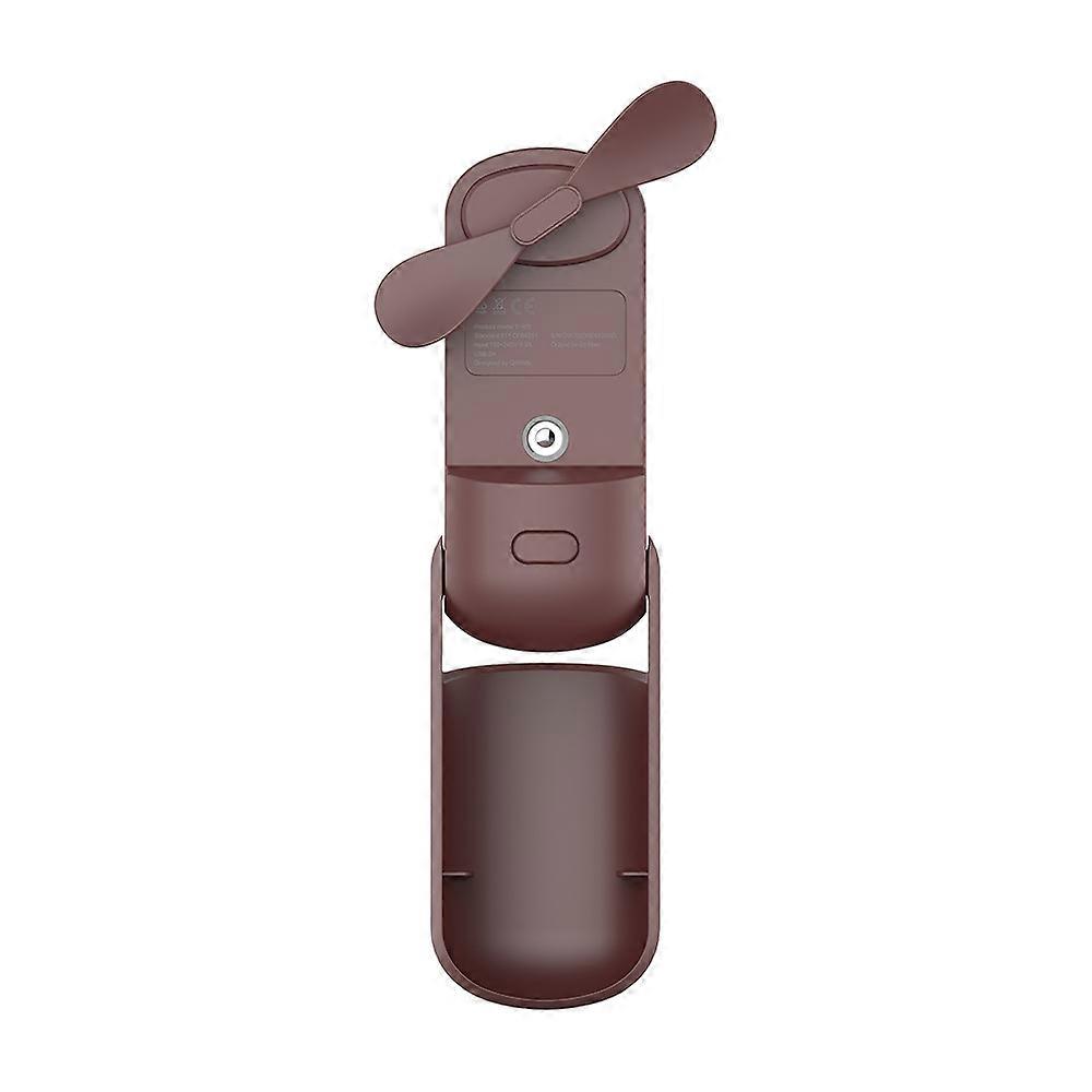 3 In 1 Portable Mini Handheld Fan Misting Fan, Rechargeable Battery Operated And Adjustable