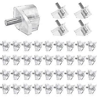 50 stuks 3 mm plank pinnen duidelijke steun haringen kast plank haringen clips plank steun houder haringen voor-