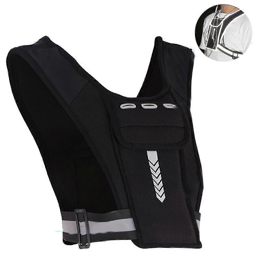 1 יחידות אפוד ריצה אוניברסלי, מחזיק טלפון עם מותן מתכוונן