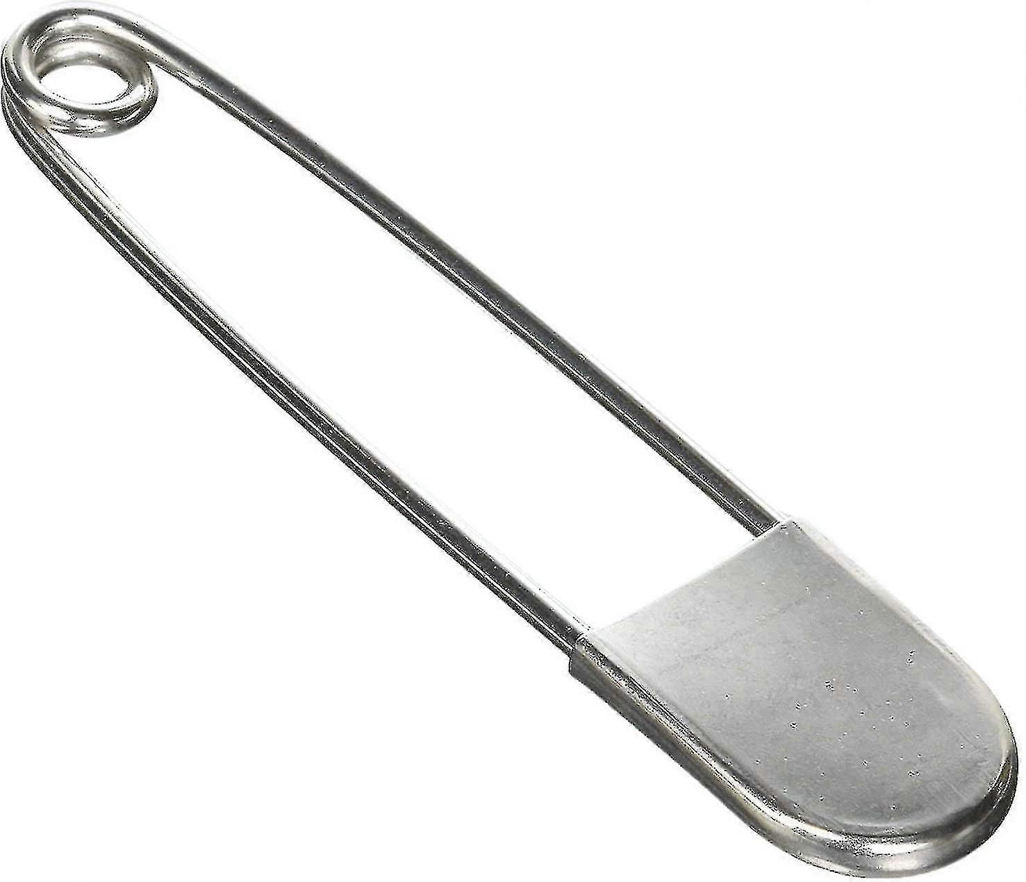 5 polegadas pinos de segurança grandes - 10pcs aço inoxidável
