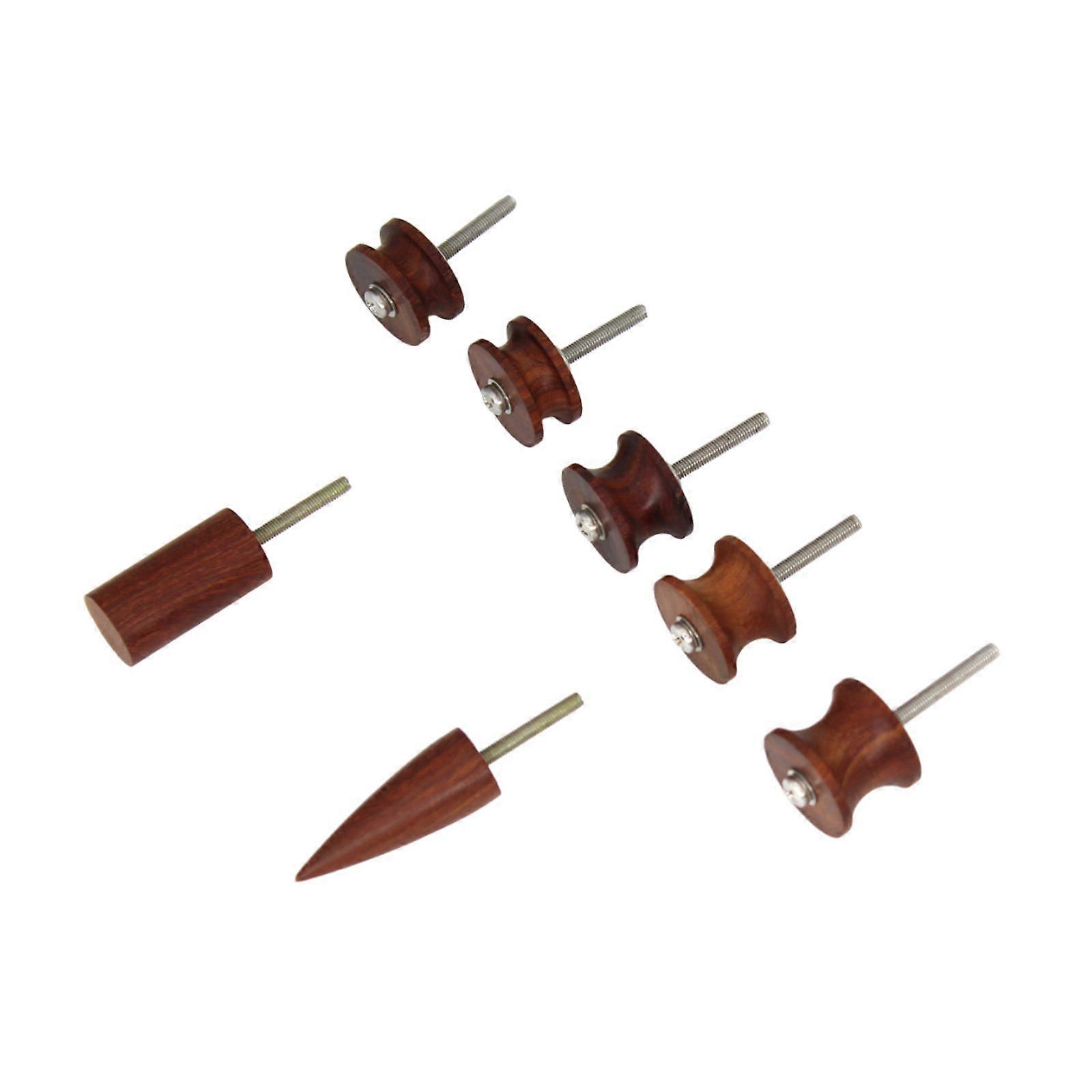 Leather Burnisher Bits Leather Slicker Tool for Grinding Rotary Tool Milling