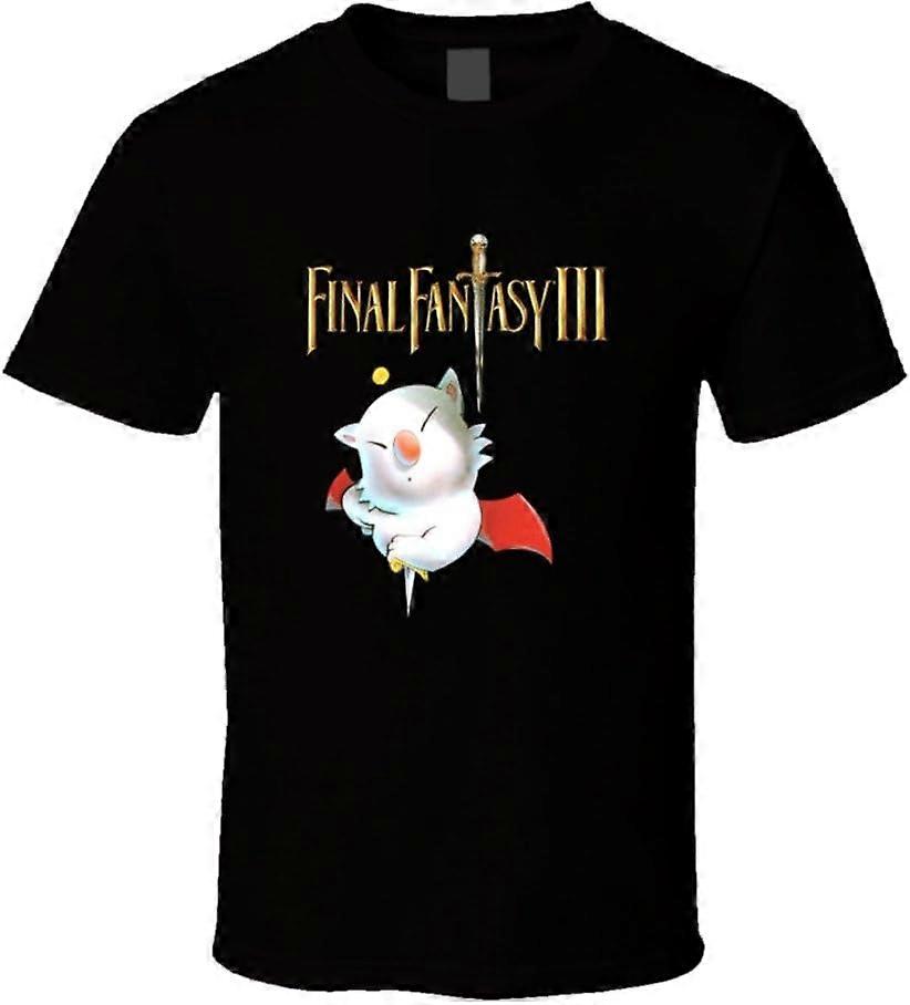 Final Fantasy 3 Retro Video Game Tricou
