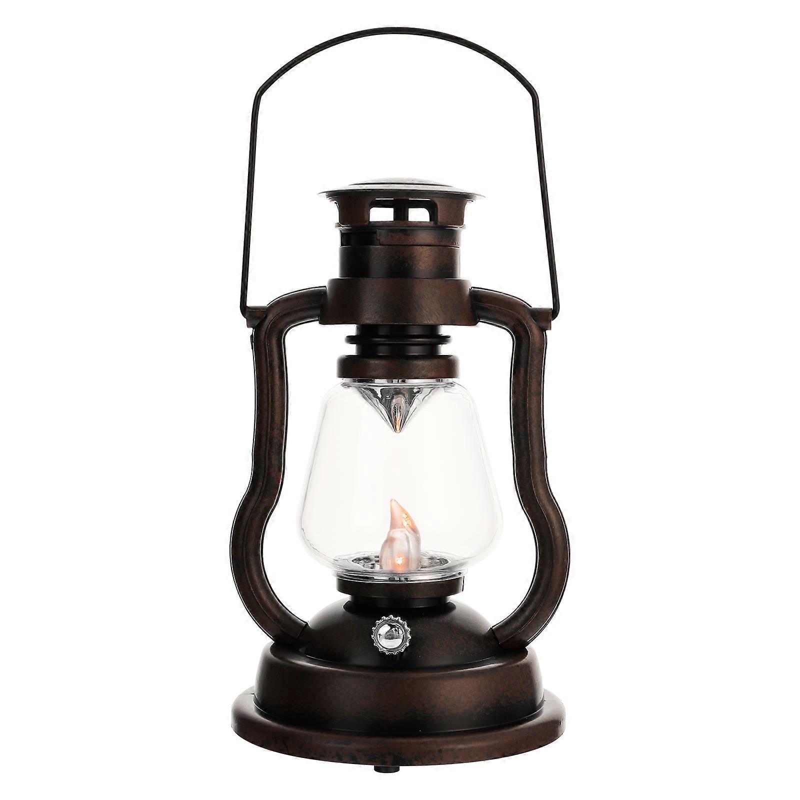 1Pc Creative Retro Kerosene Lamp Decorative Home Night Light Without Battery