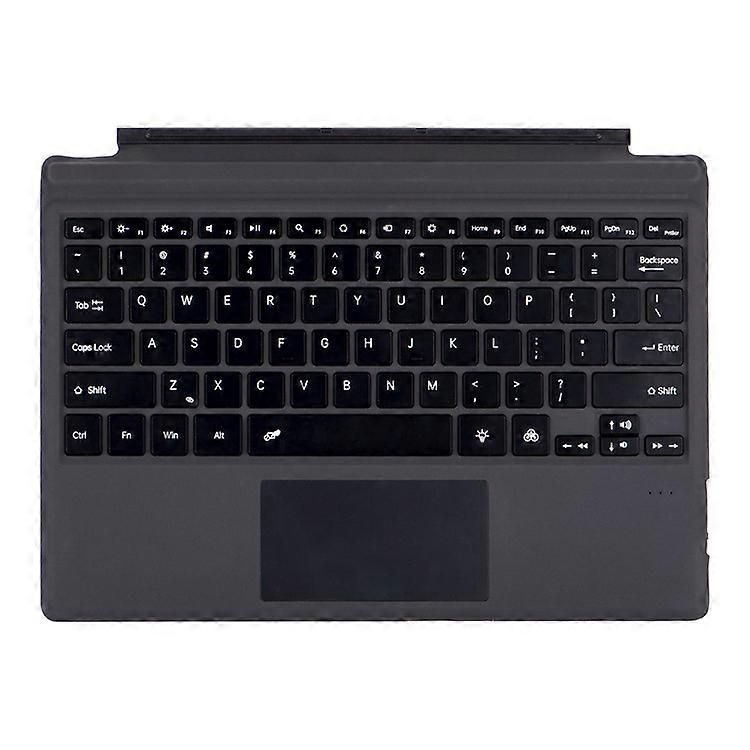 1089D-C Compatible For Microsoft Surface Pro 3 / 4 / 5 / 6 / 7 / 7+ Magnetic Absorption Backlit Bluetooth Tablet Keyboard
