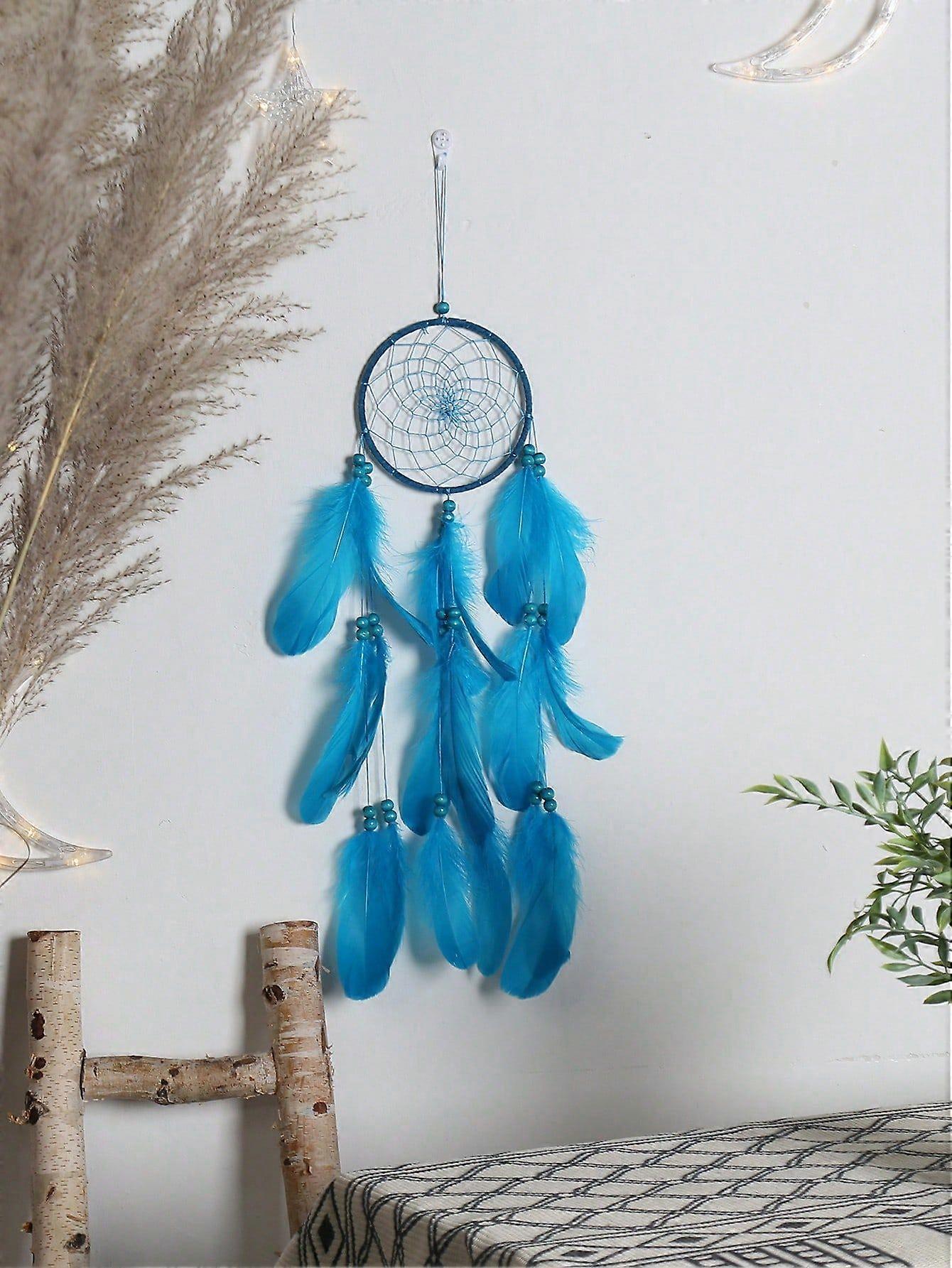 1オリジナルスタイルの手織りドリームキャッチャー、自宅の壁の装飾のための複数の色、壁掛け誕生日パーティーガーリーギフト装飾用品、ハル