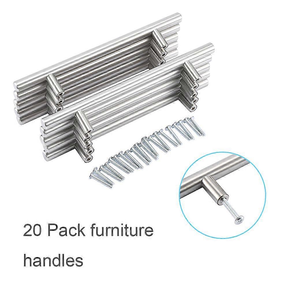 20Pcs/Pack 200mm Furniture T Bar Handle Pull Knob Kitchen Door Cabinet Knobs