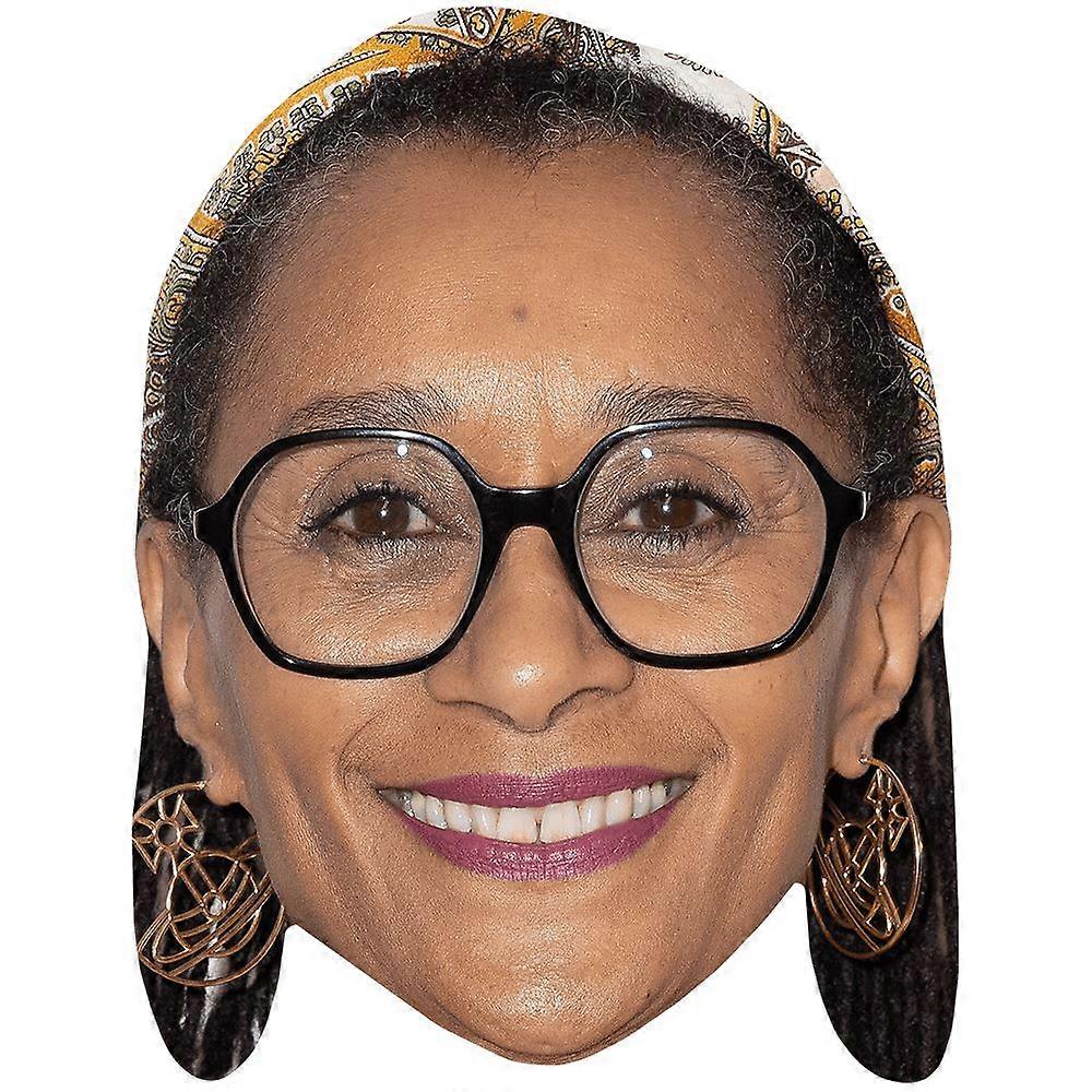 Suzanne Packer (Smile) Celebrity Mask, Flat Card Face