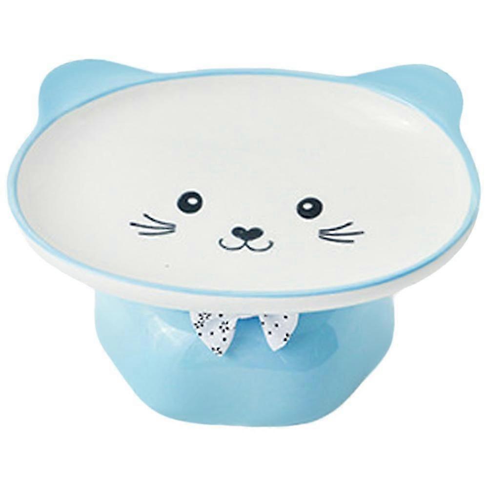 ls Ceramic Raised  l Tilted Protect 's Spine, Stress Free, Prevent Vomiting