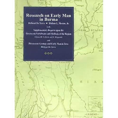 Research on Early Man in Burma