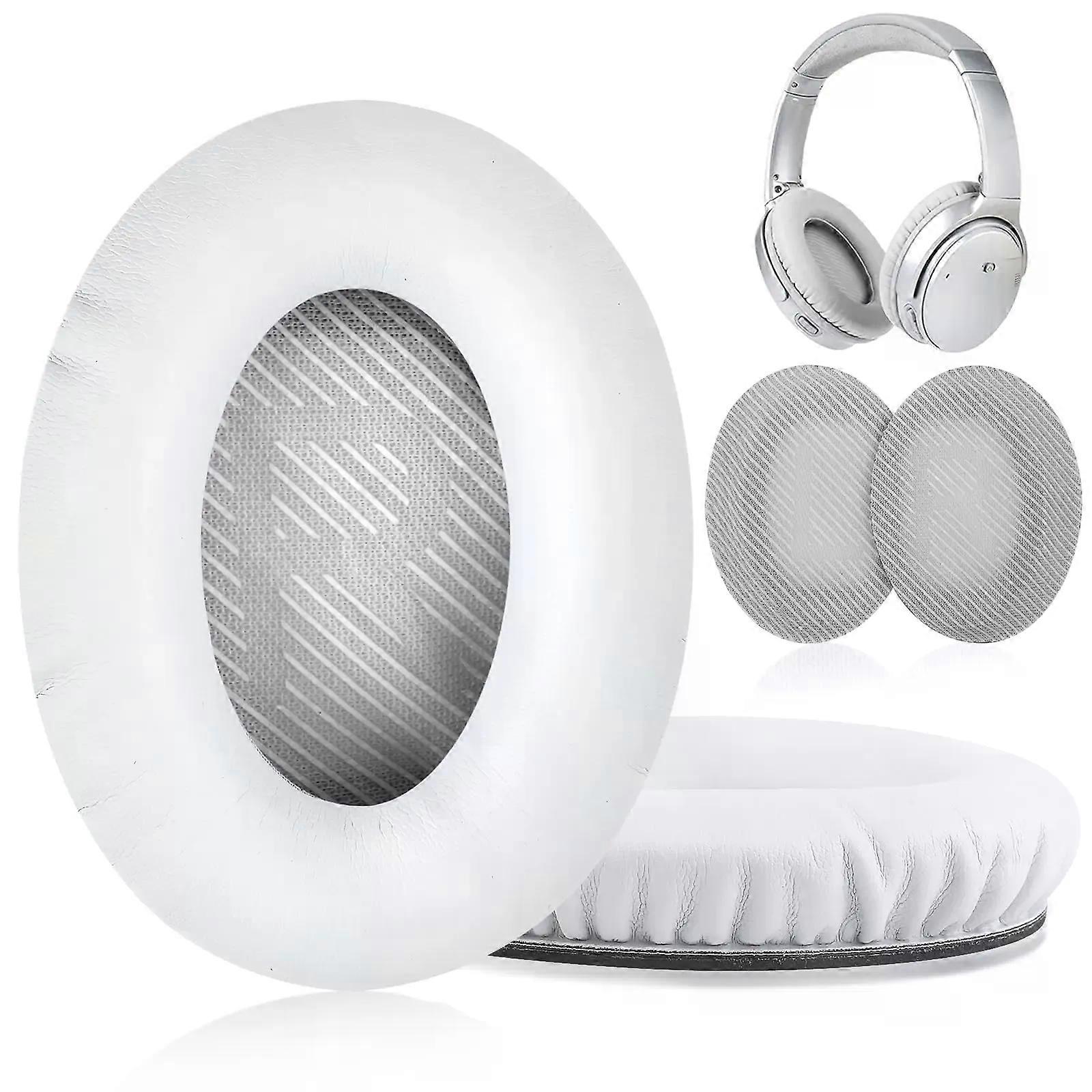 FSW QC35 Ear Pads,Replacement earpads Compatible with Bose QC35/QC35II Headphones Ear Cushions with Noise Isolation Memory Foam