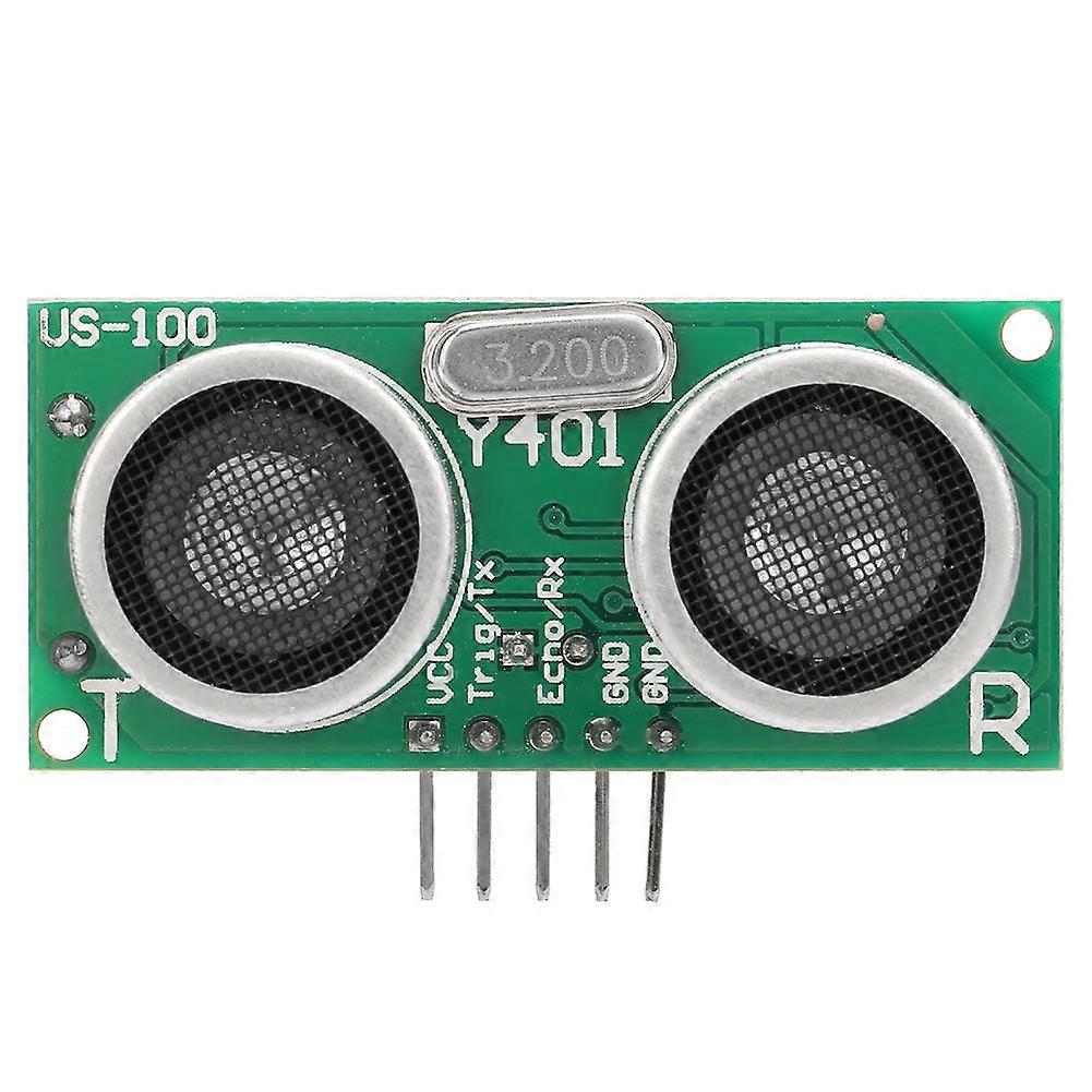 Double Mode Port Ultrasonic Range Detection Module with Temperature Calibration