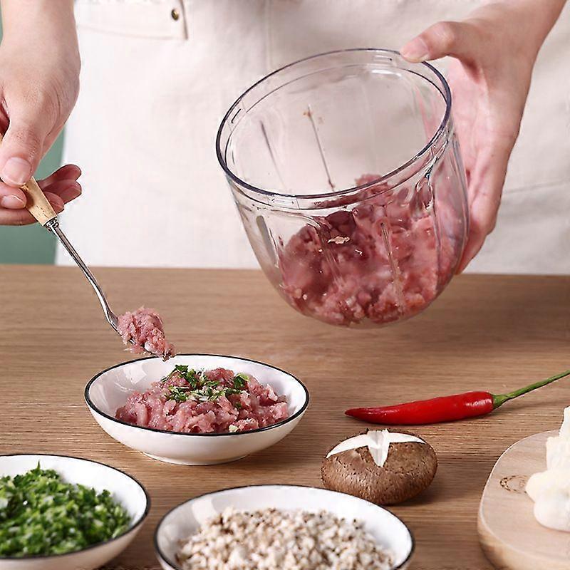Creative vegetable cutter hand-pulled multi-function meat grinder vegetable shredder Kitchen Dumpling stuffing garlic puller garlic grinder tide