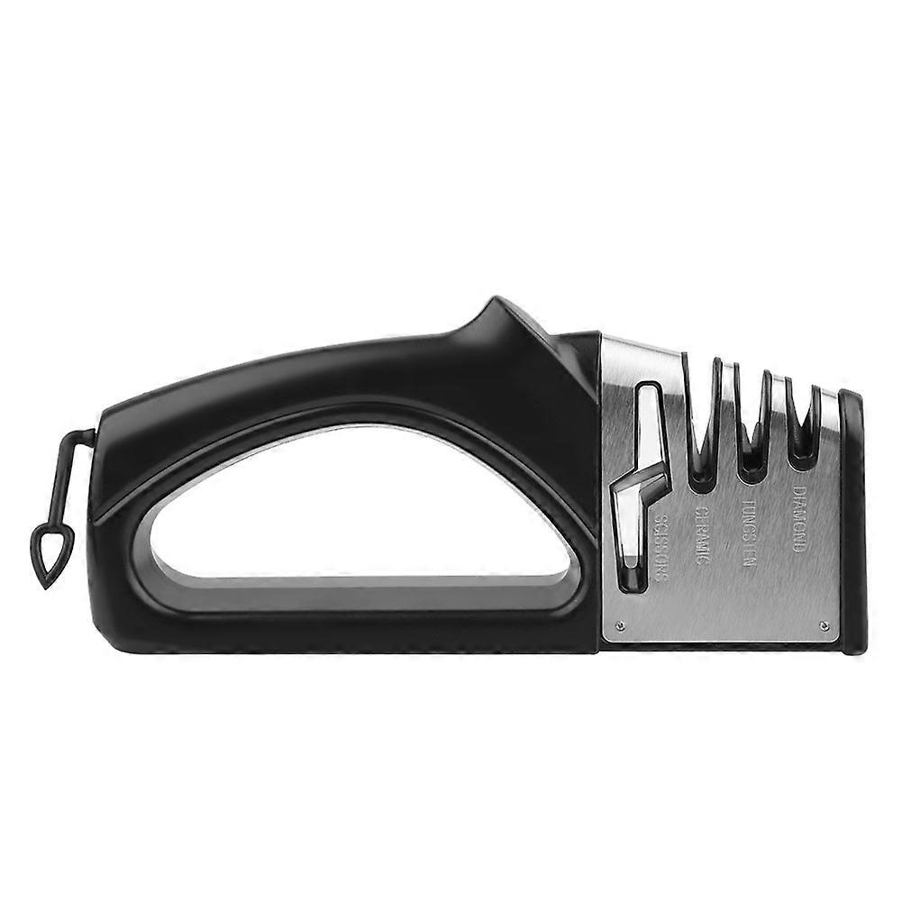 4 in i Multifunctional Household Manual Cutter Knife Scissor Sharpener Kitchen Sharpening Tool