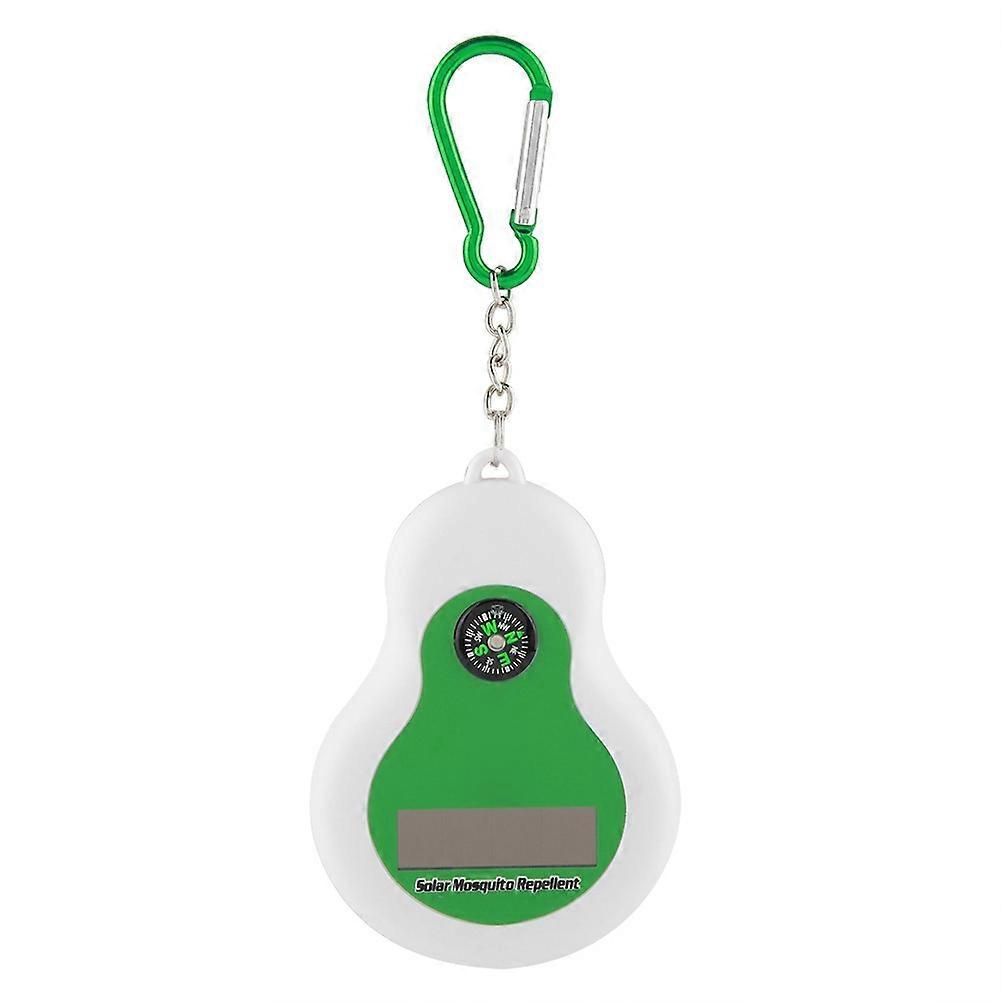 Solar Ultrasonic Outdoor Mosquito Insect Repeller Repellent with Compass