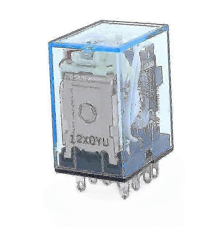 My4nj- Small Electromagnetic Relay Power Coil 4nc Rail 14-pins