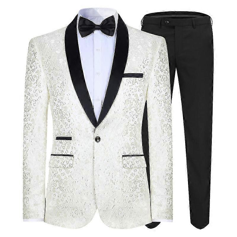 الرجال الجاكار سهرة بدلة سليم صالح 2 قطعة الدعاوى لحفل زفاف التخرج