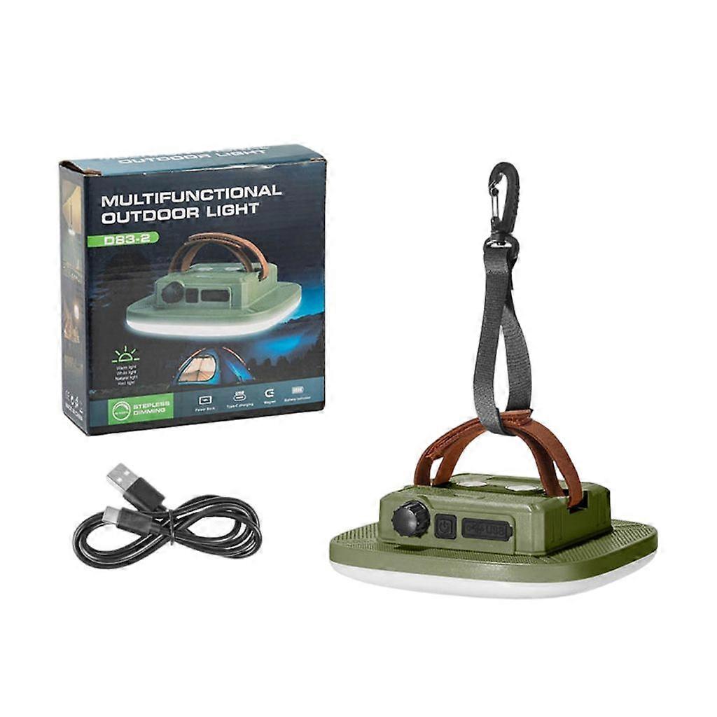 Car Maintenance Work LED Light Flashlight USB Camping Night Markets Light