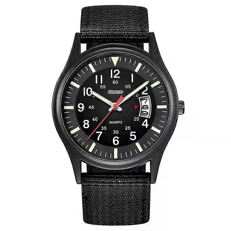 Fashion Mens Nylon Watches Luxury Men Army Military Quartz Watch Calendar Date Wristwatch Relogio Masculino