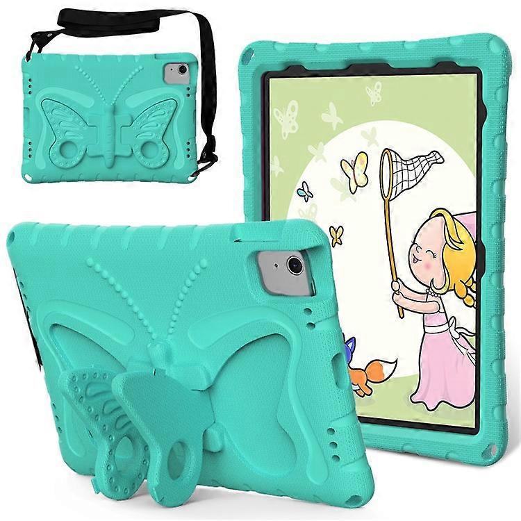 Compatible For iPad Air 11 (2024) Case Butterfly EVA Tablet Cover with with Kickstand / Shoulder Strap