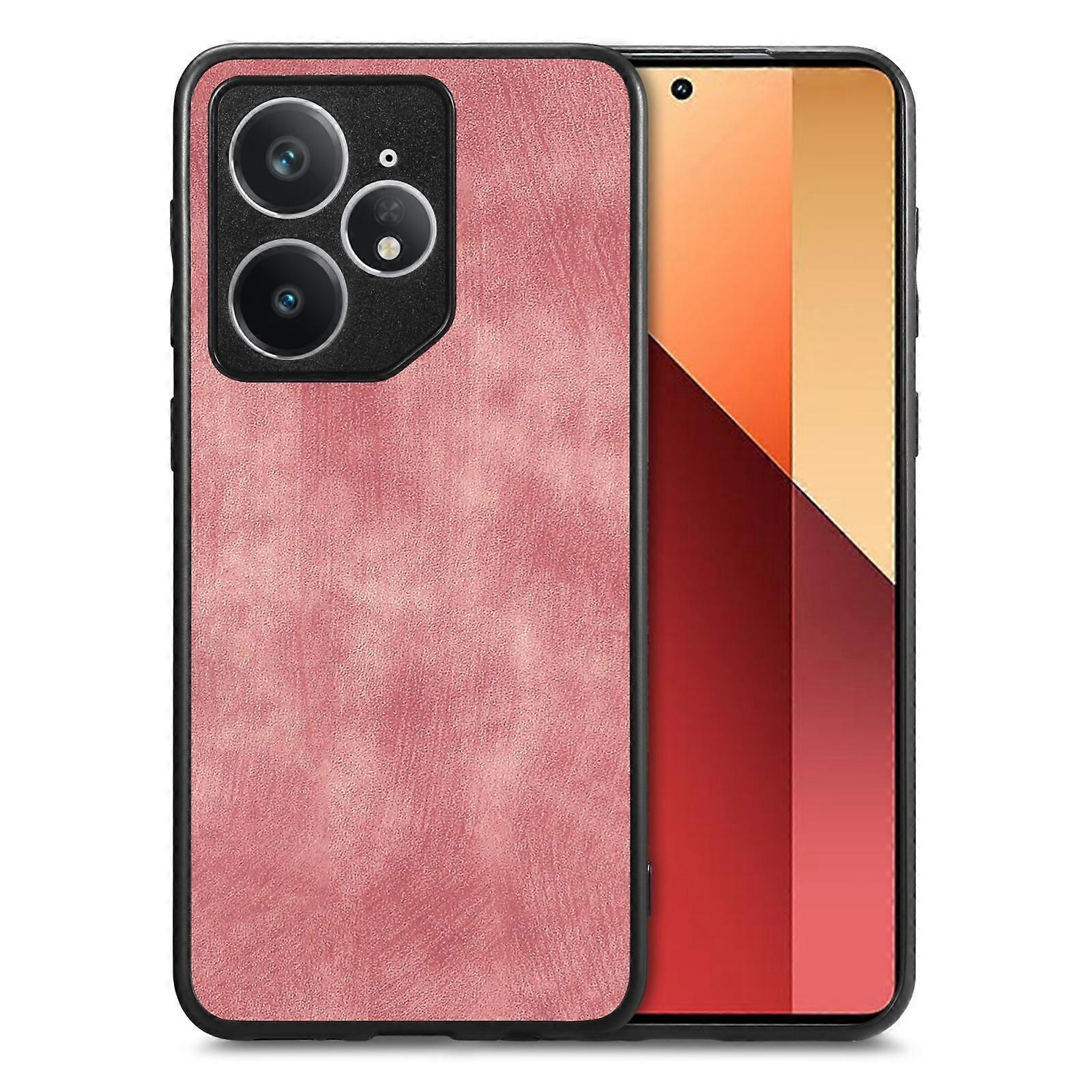 Vintage Leather PC Back Cover Phone Case For Realme Neo7