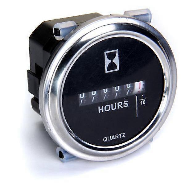 Waterproof Motor Hours Counter Timer Manometer For Car Air Compressor Pump