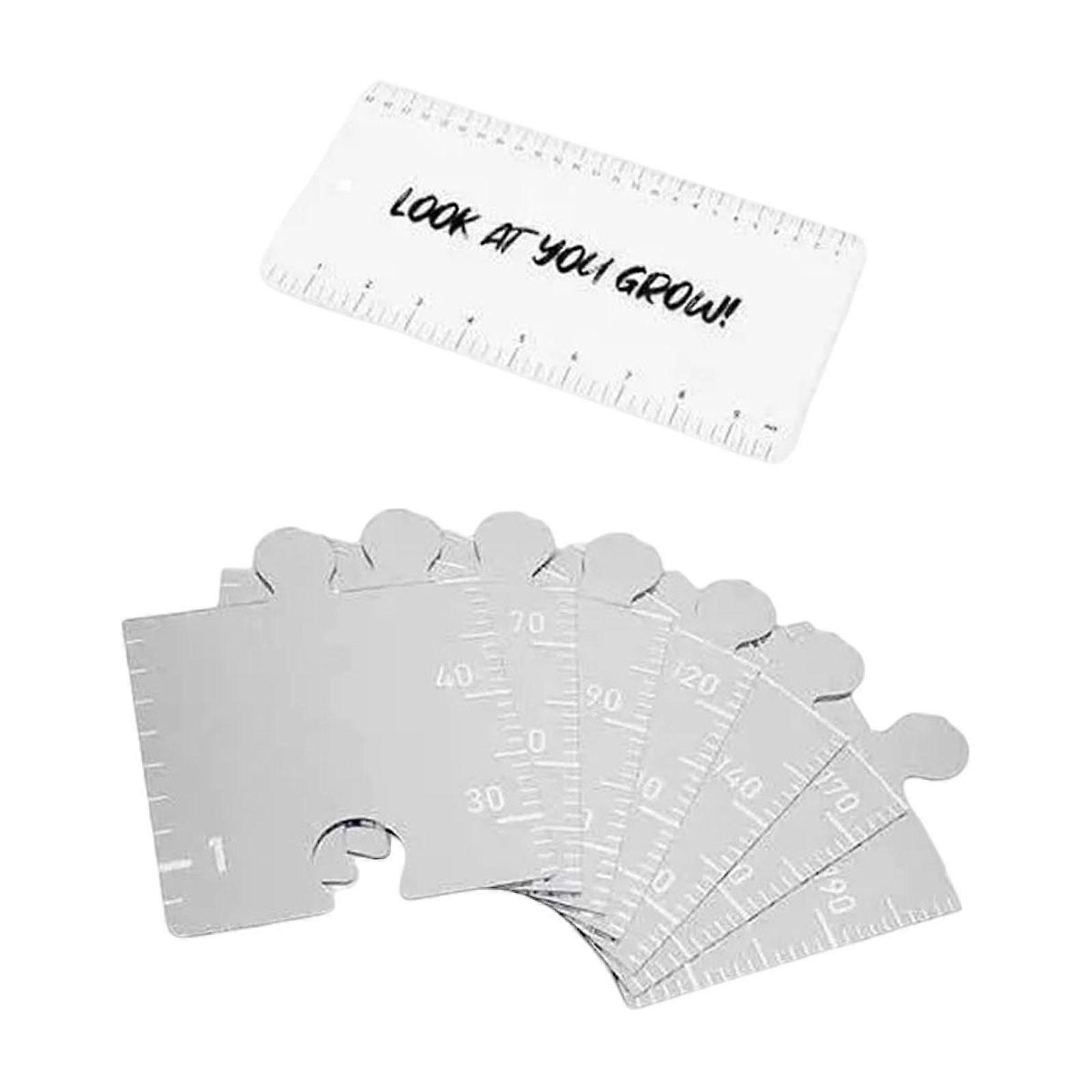 Kids Height Chart DIY Self Sticky Height Growth Chart Ruler Wall Decals