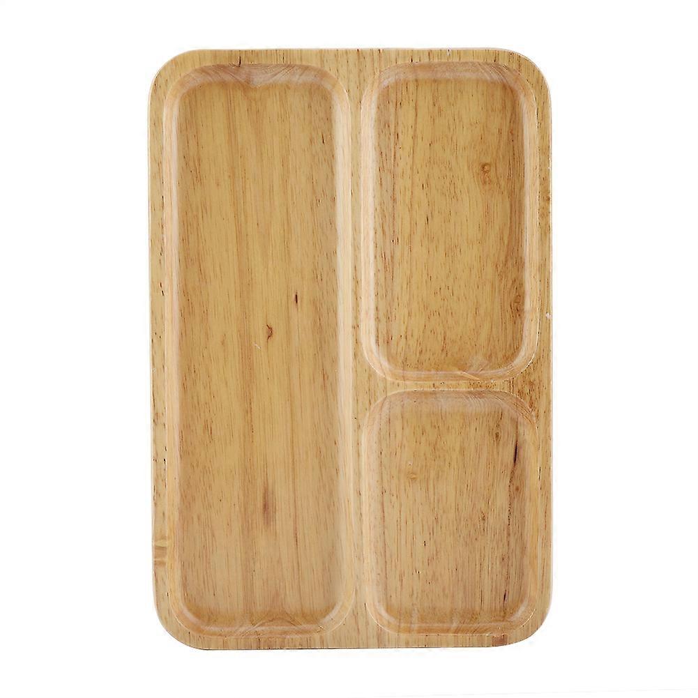 Rectangle Shape Solid Wood Tray For Tea Coffee Snacks And Meals, Restaurant Serving Plate, Rectangular Serving Tray