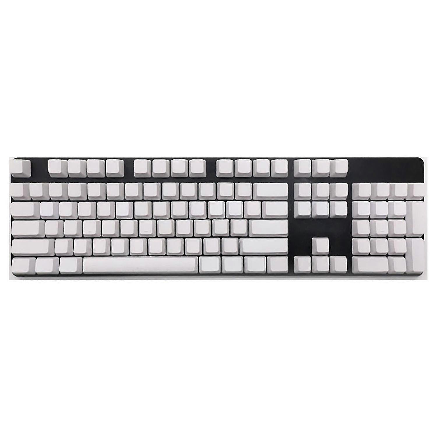 108Pcs PBT Lightproof No letters Key Caps Replacement for Mechanical Keyboard