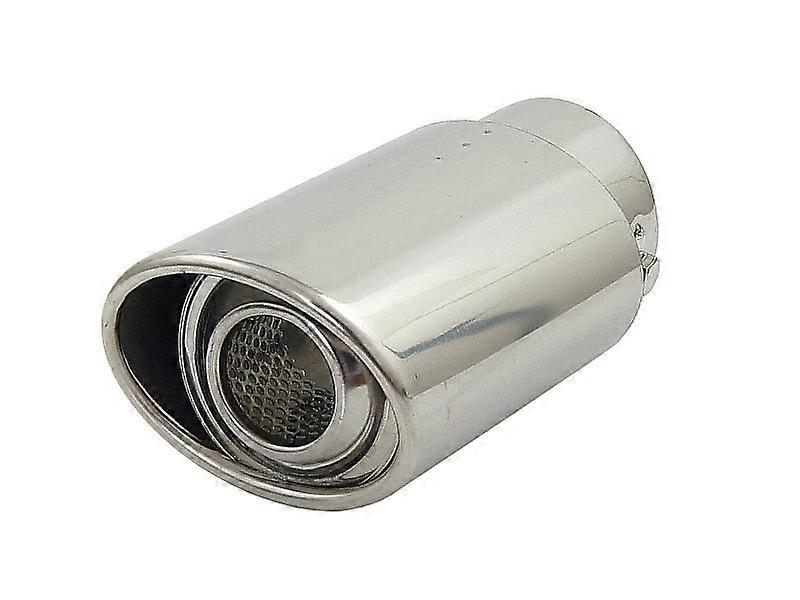 Oval exhaust pipe tip