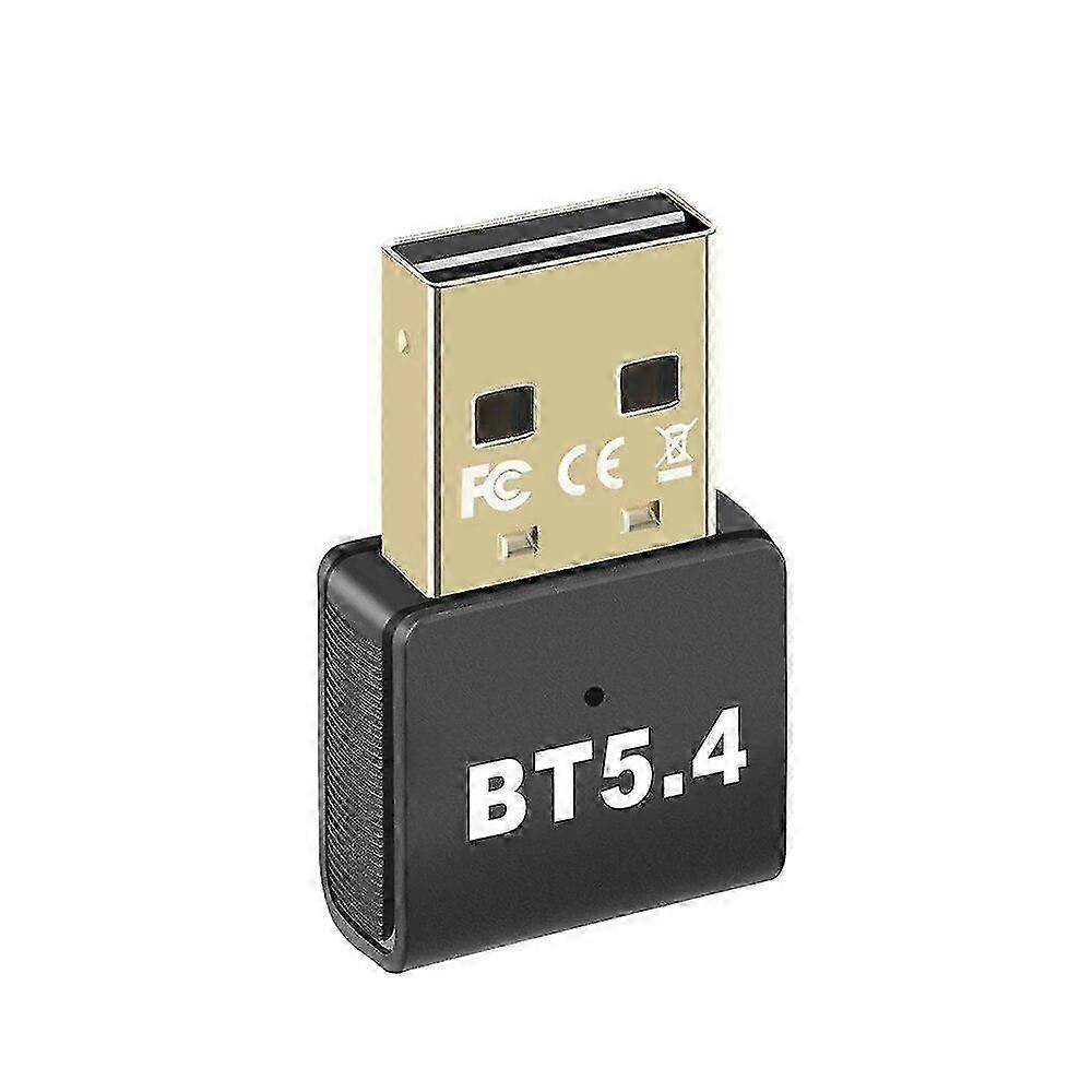 Bluetooth 5.4 Adapter USB Bluetooth 5.3 for PC Dongle Adaptador Wireless Mouse Keyborad Music Audio 