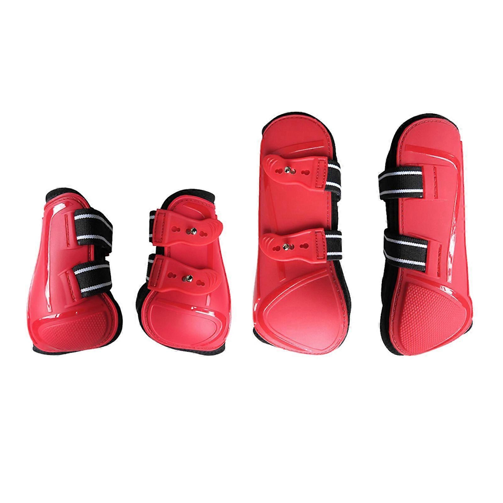 סט מגפי גיד סוס Fetlock סט אימון קפיצות בולם זעזועים דרסאז'